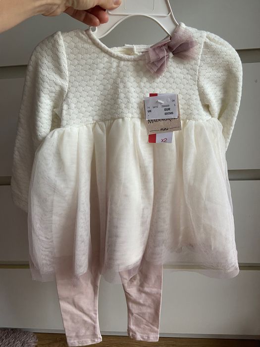 Komplet tunika legginsy 80 cm