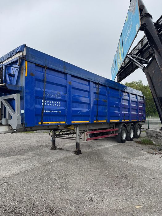 Продам напівпричіп самоскид Bodex KIS3W, контейнеровоз.