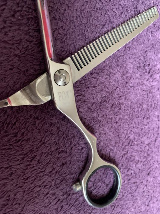 Nożyczki degażówki Fox, jak nowe!