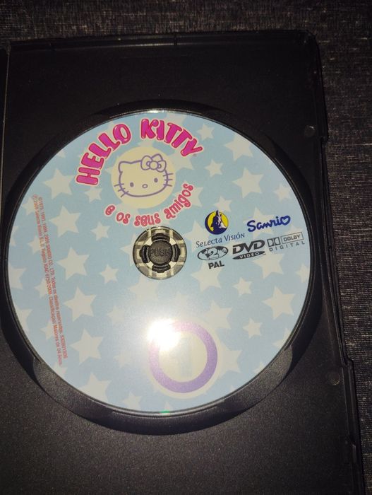 DVDs Infantis Bana e Flapi Jacky e Jill e Hello Kitty Usados