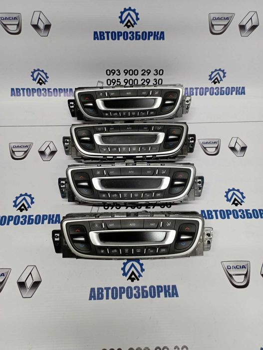 Блок управления климатом Renault Megane 3 Scenic 3