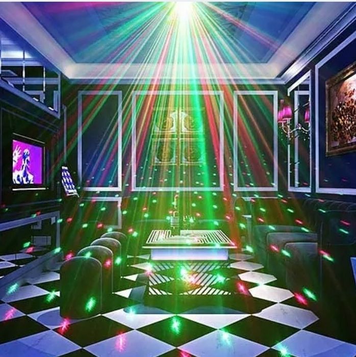 LASER PROJEKTOR Laserowy Led Disco