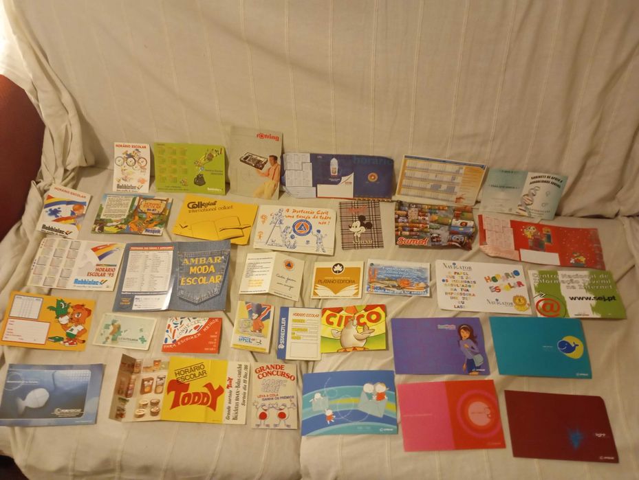 Calendários e horários escolares