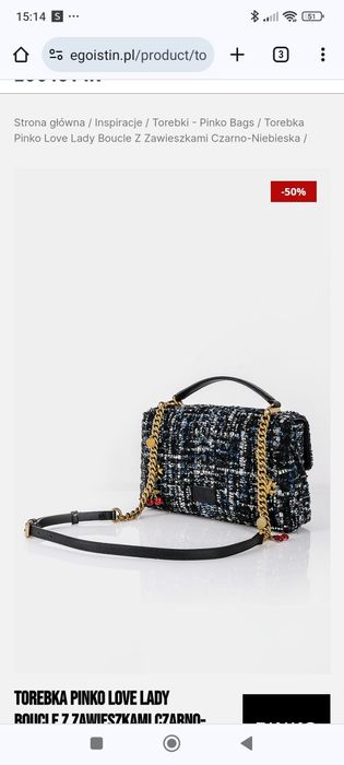 Nowa torebka damska PINKO