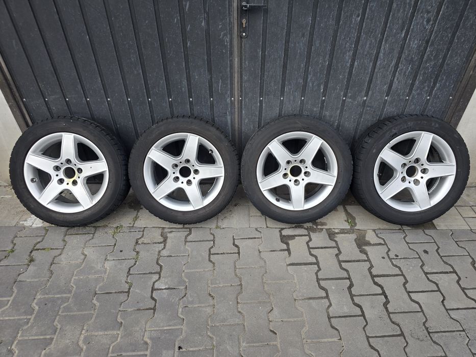 Koła Zima Felgi Aluminiowe Bmw 3 E36 E46 5 E34 E38/ 205/55R16 Kba45425