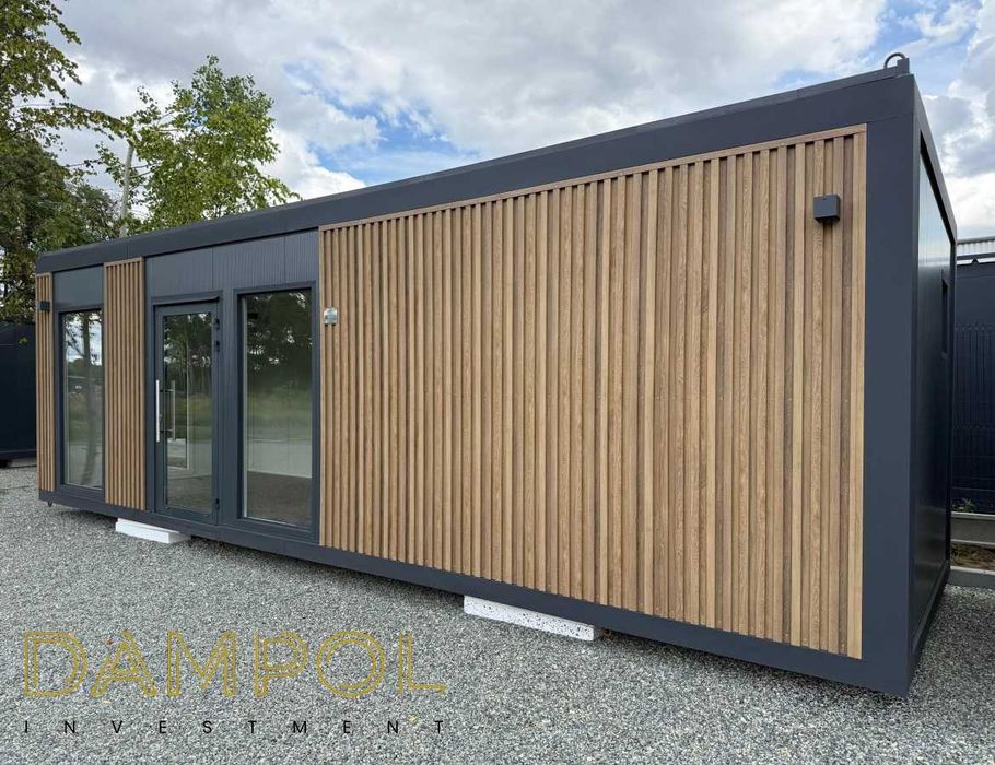 GOTOWY pawilon kontener 9x3(900x300) usługowy/biurowy/handlowy/leasing