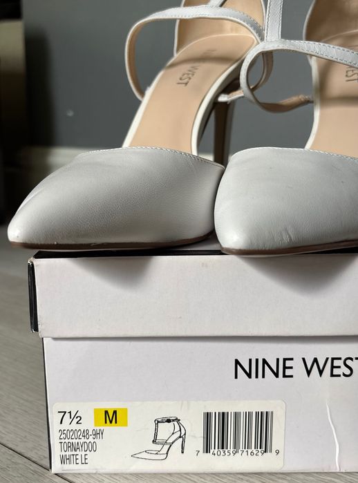 Nine West skórkowe szpilki