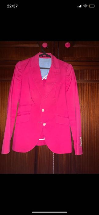 Blazer Sacoor Cor de Rosa