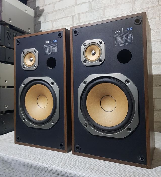35ВтПолична акустика/полочная JVC S-40 б/у з Німеччини
