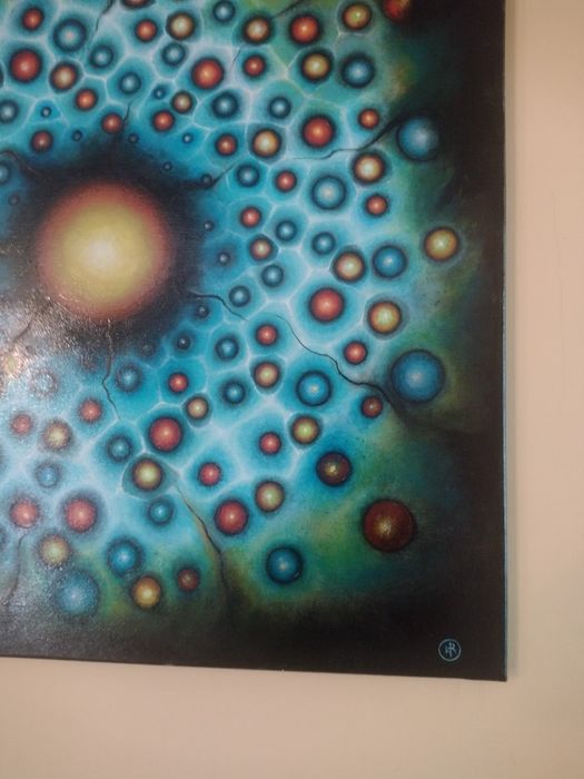 Obraz olejny na płótnie 80/ 80cm