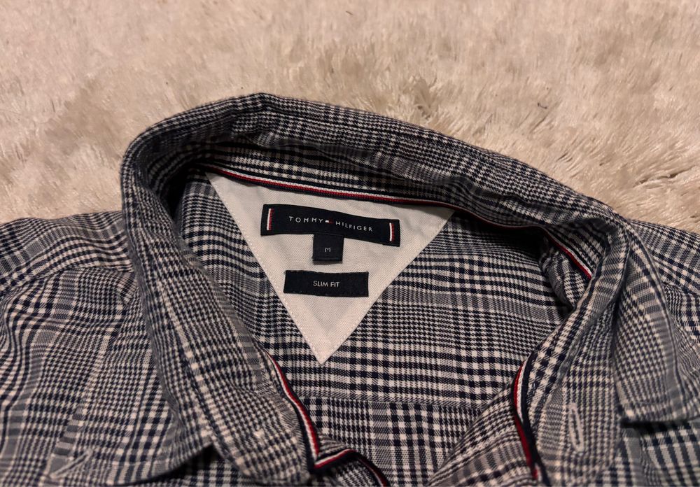 Koszula w krate meska Tommy Hilfiger Slim fit