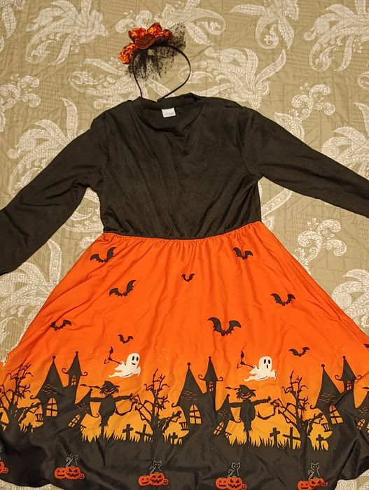 Vestido menina Halloween