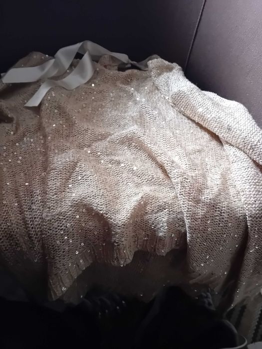 Camisola beje senhora