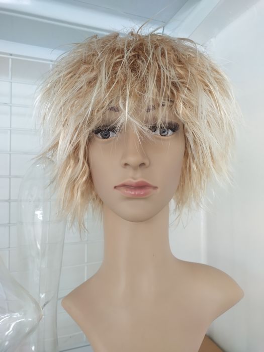 Peruka krótka dwukolorowa