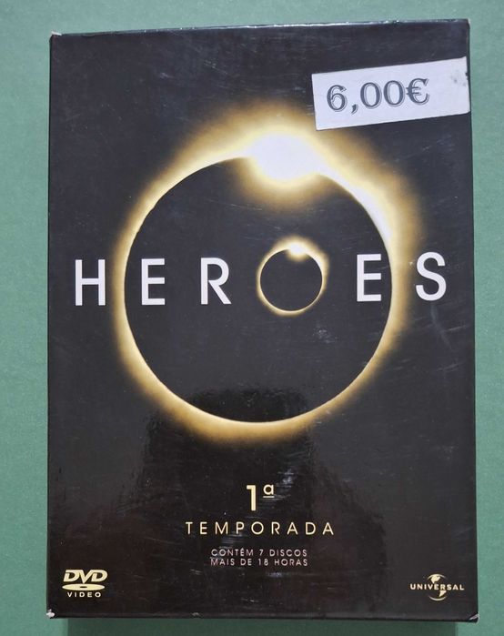 Série Heroes - 1ª temporada completa (7 DVDs) artigo novo