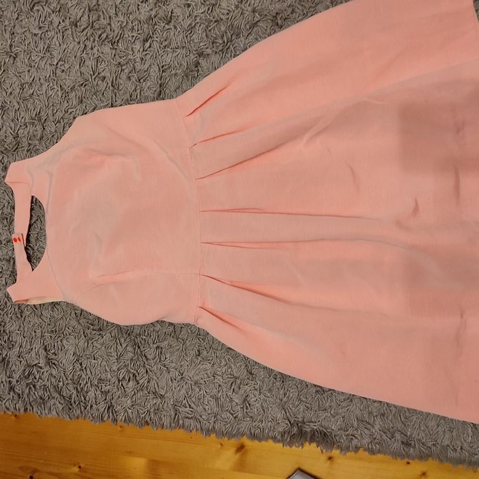 Sukienka Solar 42/XL brzoskwiniowa