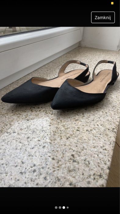 Czarne czółenka od Christiano Siriano