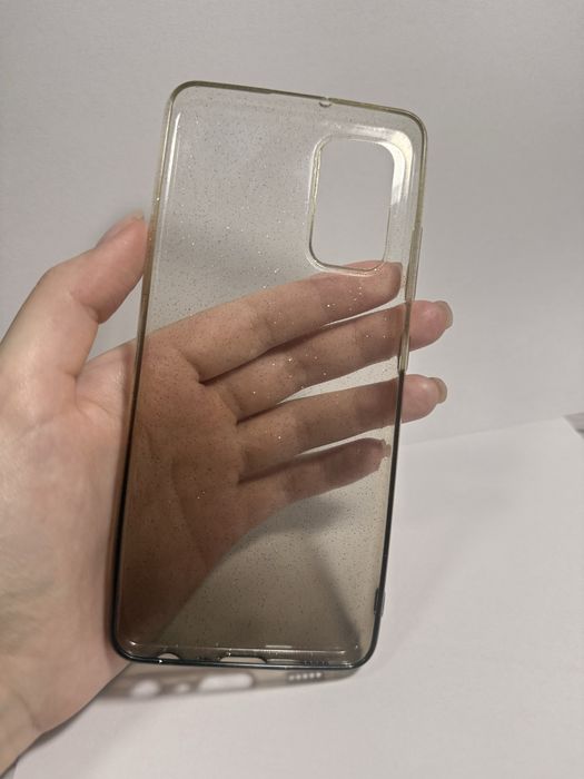 Прозорий чохол із блискітками для Samsung Galaxy A22 / M32