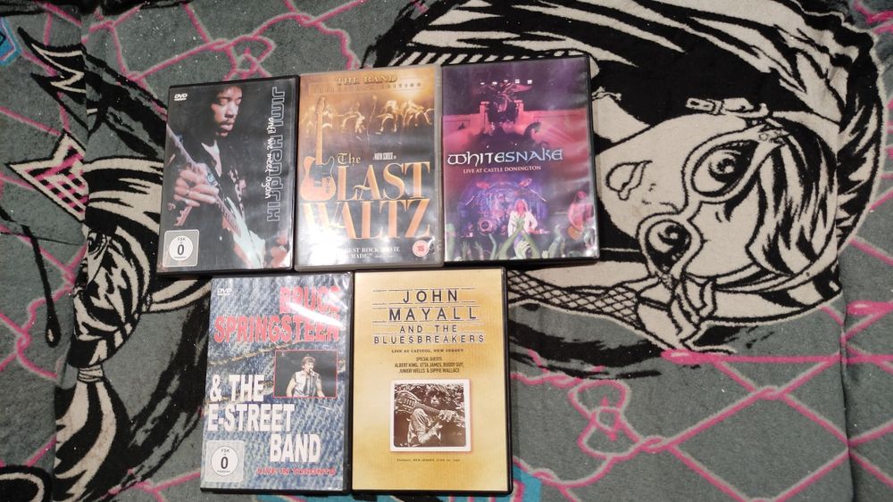 DVD Concertos de Rock