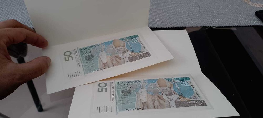 banknot kolekcjonerski 50 zł  Jan Paweł II  2006 rok