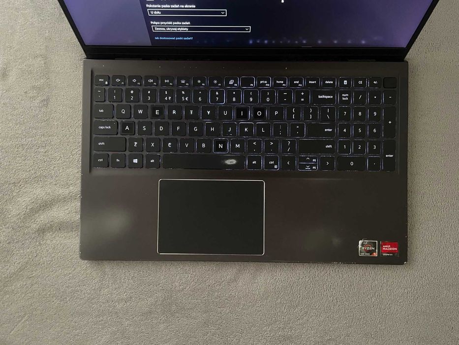Biznesowy laptop Dell ryzen 5 / 16