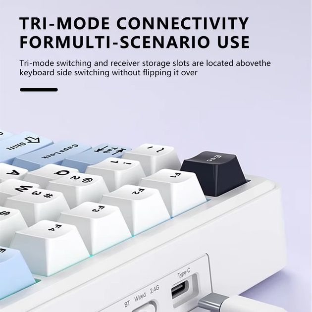 Aula F75 MAX - Механічна. Type-C, Bluetooth (НОВА)