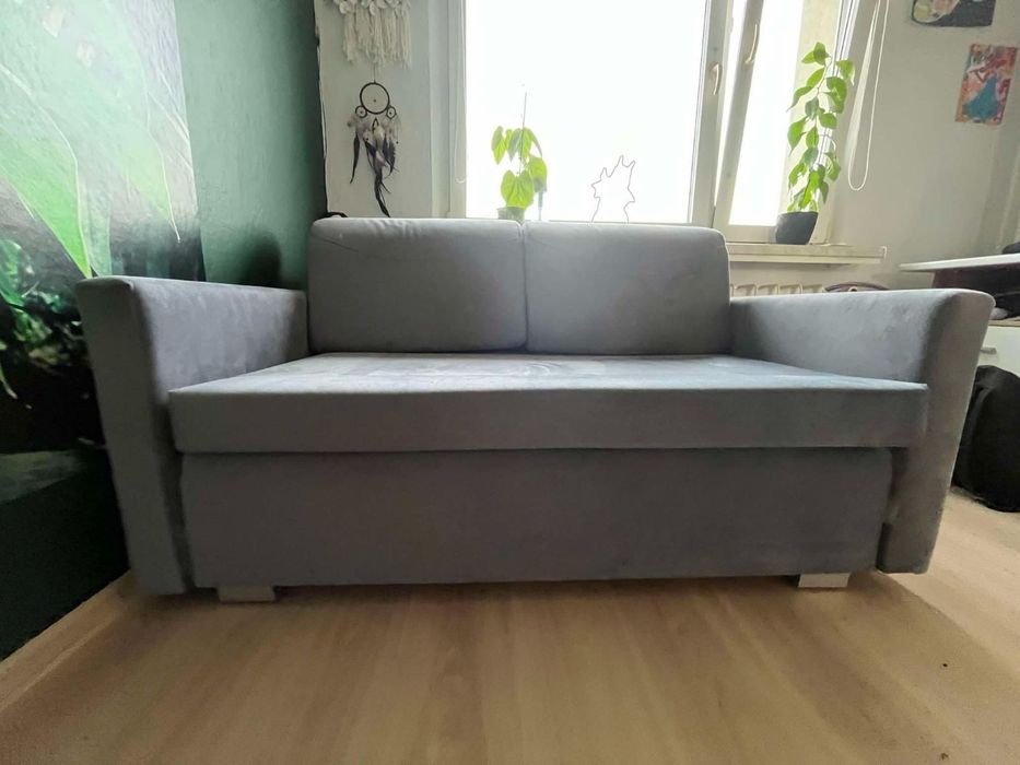 FOTEL / ŁÓŻKO rozkładane, 2 osobowe, z pojemnikiem na pościel.