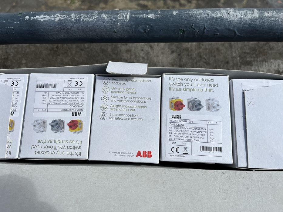 Interruptor de Corte Switch-2 Pole20M2G