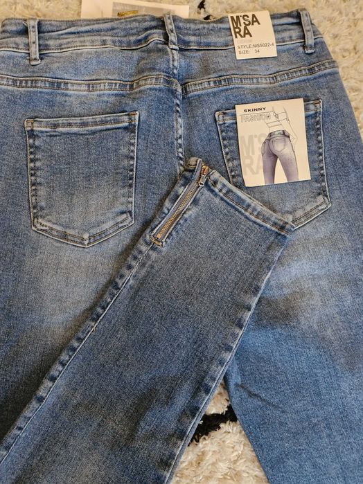 Spodnie jeans roz 34/ XXL