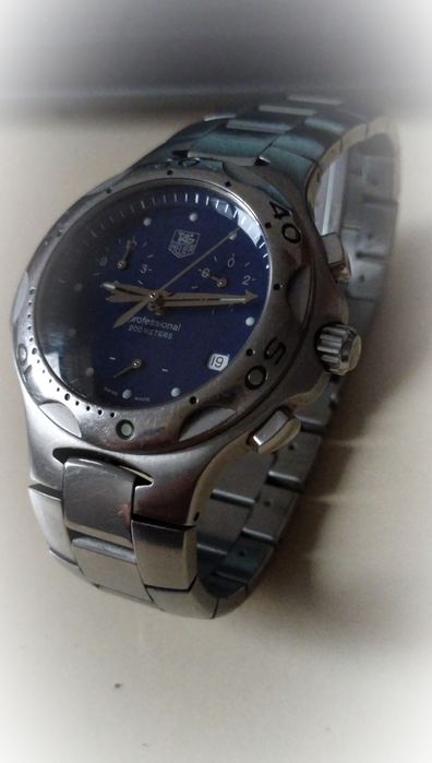 TAG Heuer Kirium Blue Quartz Chronograph CL1114