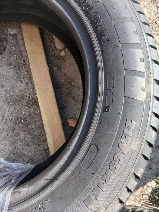 2x używane opony letnie 215/65 R16C Michelin Montaż GWARANCJA