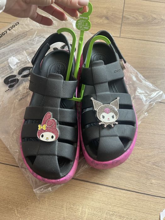 Crocs для дівчинки з куромі ,оригінал