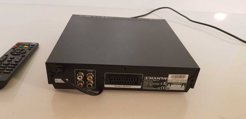 Odtwarzacz DVD Manta Emperor Basic-4 model DVD063 używany