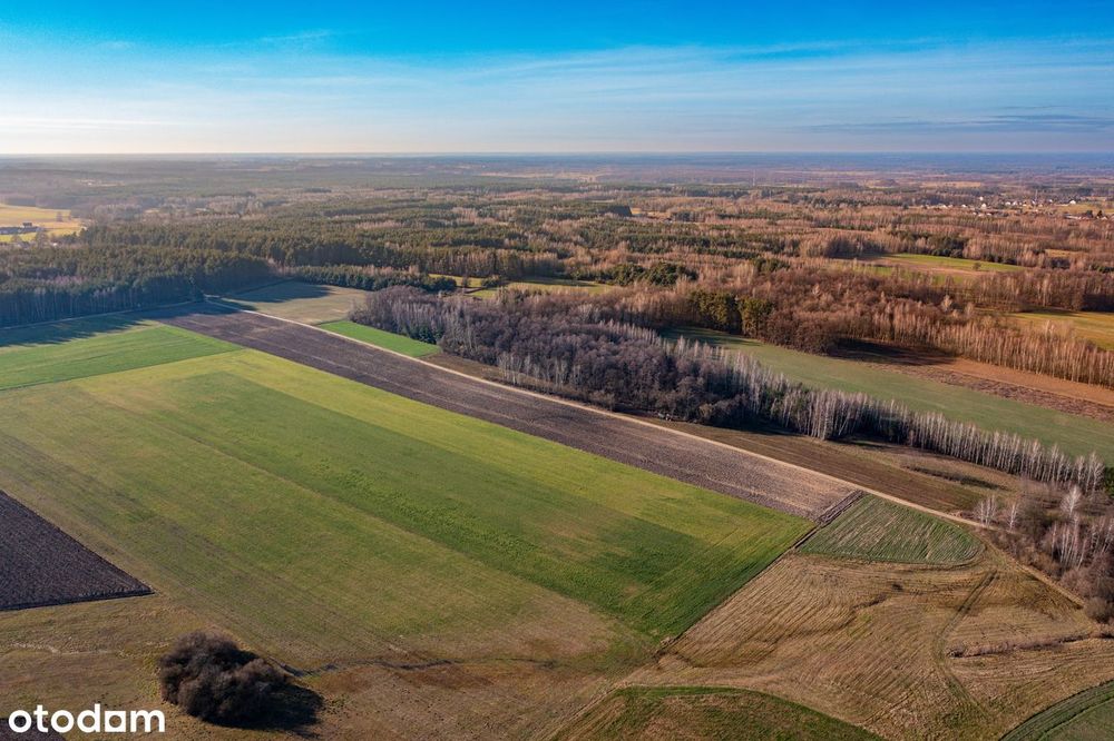 Działki budowlane, zamieszkaj 1h od Warszawy, 30 minut od Ostrołęki