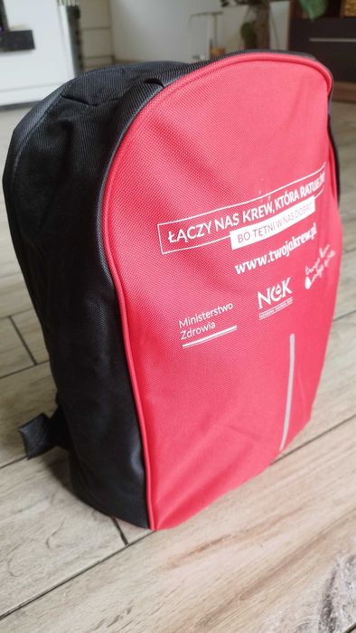 Plecak antykradzieżowy ok. 15l