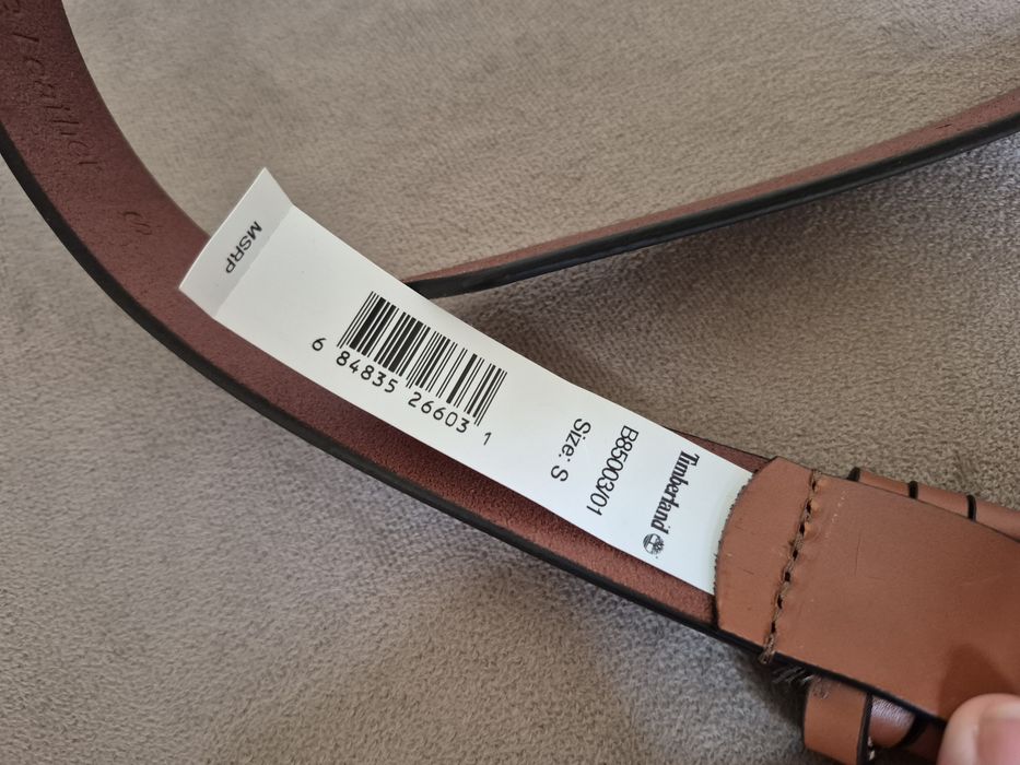 Pasek Damski Skórzany Timberland S