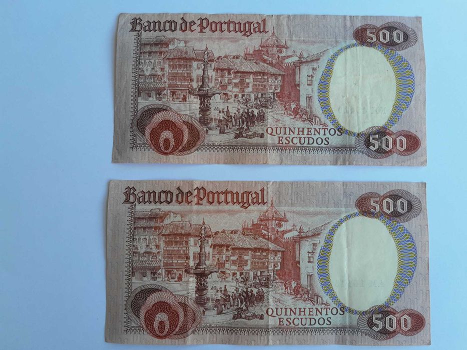 Notas 500 escudos - 1979