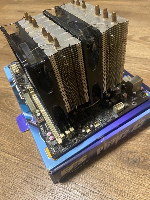 Материнская плата ECS Elitegroup, кулер Deepcool Neptwin, IntelCore i7