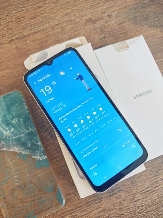 Samsung A14 6.6" 4GB/64GB Silver  Aceito Retomas