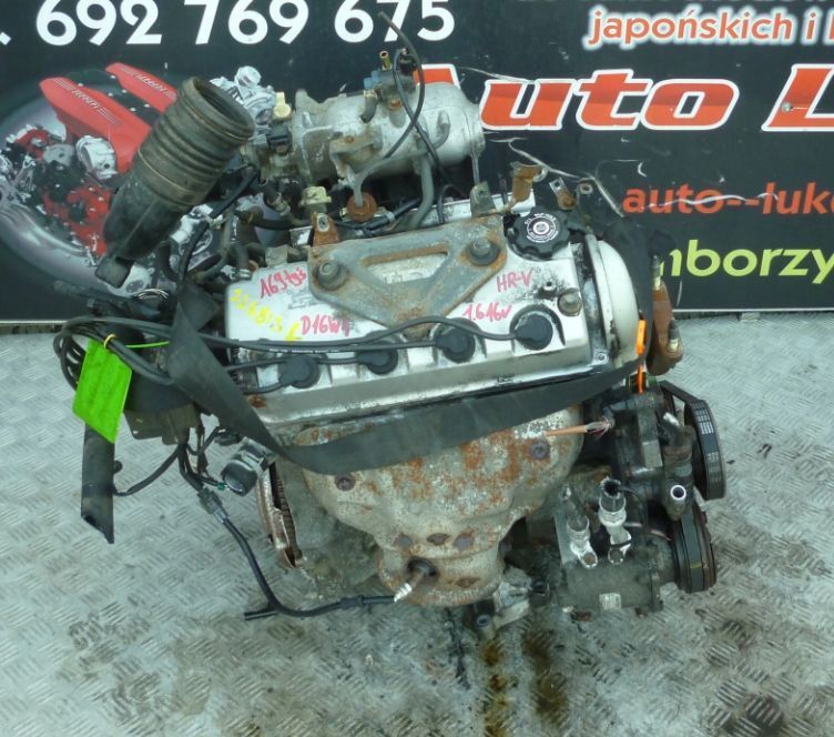 SILNIK HONDA HR-V 1.6 16V D16W1 169 TYS