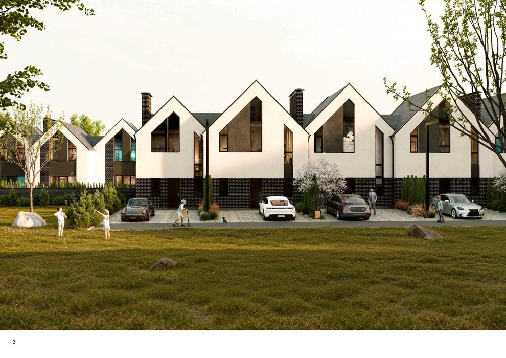 Продаж таунхаусу 71 м2 з власною ділянкою, ЖК СIty lake, с. Шевченкове