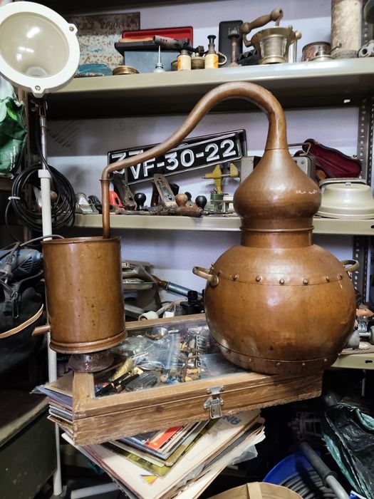 Alambique antigo 10l