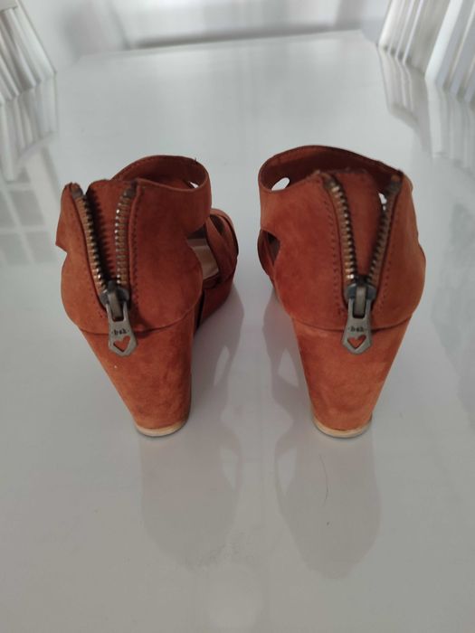 Sandálias de salto Bershka nº 37
