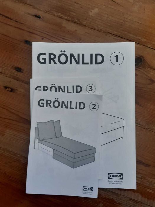 Espreguiçadeira GRÖNLID IKEA - Conforto e Excelente Estado