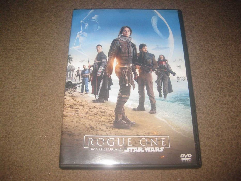 DVD "Rogue One: Uma História de Star Wars" com Forest Whitaker/Raro!