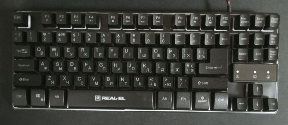 Клавіатура Real El