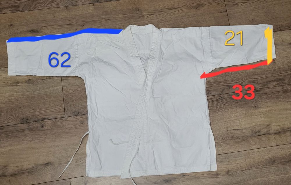 Kimono do judo, karate