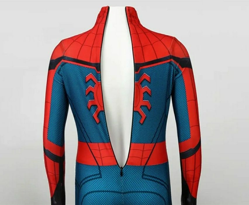 [NOVO] Fato Homem Aranha Homecoming Spiderman Cosplay