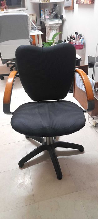 Cadeira cabeleireiro hidráulica