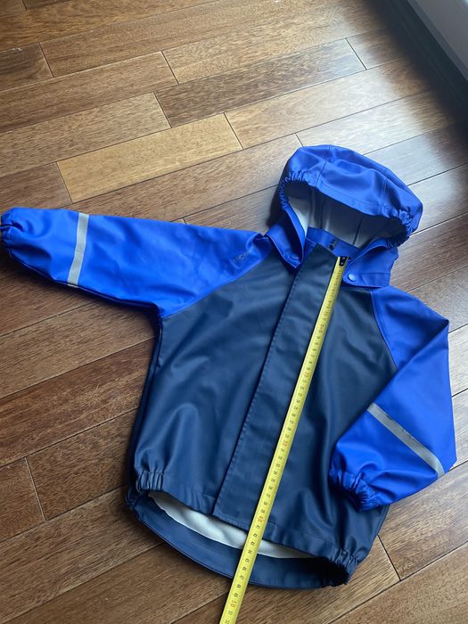 gumowa kurtka  przeciwdeszczowa śnieg nieprzemakalna 98 nieocieplana